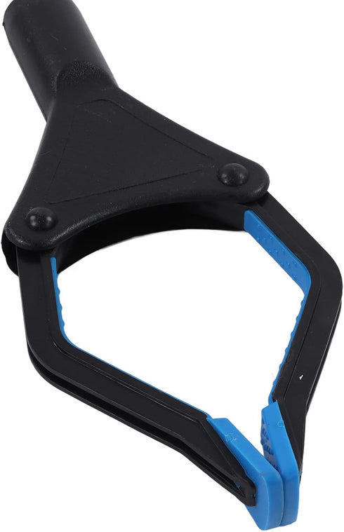 Trash Grabber, Aluminum Alloy ABS Material, Folding Design, Lightweight Portable Blue Black Labor Saving Picker