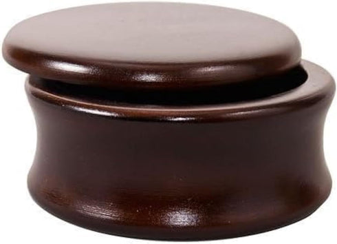 Parker Hand Carved Genuine Mango Wood Shaving Soap Bowl