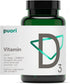 Puori Vitamin D3 with Organic Coconut Oil, 120 x 2500 IU for Immune Support