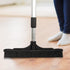 Extendable Salon Broom, ForPro Professional Collection Non-Scratch Rubber Bristles, Aluminum Handle Adjustable to
