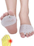 Metatarsal Pads for Women & Men - 4Pcs Gel Toe Separators, Ball of Foot Cushions for Pain Relief