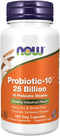 Now Foods Probiotic-10 25 Billion, 100 Veg Capsules