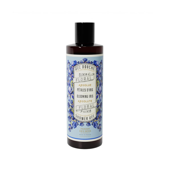 Panier des Sens - Blooming Iris Shower Gel - Moisturizing Body Wash for Women & Men, 95% Natural Ingredients