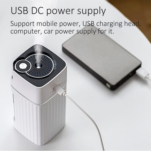 SINREGE 2 Colorful Cool Aromatherapy Diffusers, USB Personal Desktop Essential Oil Diffuser Cool Mist Humidifier