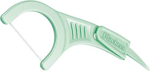 Plackers Micro Mint Flossers Travel Case, Pack of 12 Cases (144 Flossers Total)