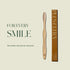 Plus Ultra Bamboo Toothbrush - BPA Free Soft Bristles for Adults - Dentist-Approved All-Natural with Brush Smile Repeat
