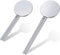 Mabor 2Pcs Toothpaste Tube Squeezer, Round Stainless Steel Metal Toothpaste Key Squeezer Roller