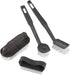 SIM SUPPLY Set (4-Piece) Pack 12 Smart Savers Blue Plastic Bristle Scrub Brush