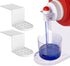 Srliya 2pc Firmly Laundry Detergent Cup Holder, Laundry Fabric Softener Drip Catcher, Hold on Laundry Bottle Spouts