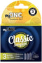 ONE MyONE Classic Sampler Pack of Condoms, Three Custom Fit Sizes (51F,