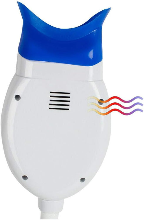 XUX 8 LED Lights Dental Teeth Whitening Lamp Bleaching Accelerator Fix on Desk