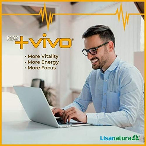 Vivo Herbal Supplement - Sugar, Gluten & Lactose Free, 30 Tablets