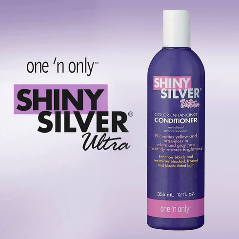Shiny Silver Conditioner Ultra Color Enhancing, 12 Ounce, 2 Pack (354ml)