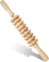 Liitrton Manual Wooden Fascia Massage Roller Trigger Points for Release Cellulite Sore