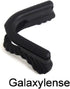 GALAXYLENSE Replacement Nose Pads Kits: Rubber for Oakley M Frame Heater/Strike/Sweep/Hybrid, Black