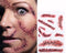 Tinuos Horror Realistic Fake Bloody Wound Stitch Scar Scab Temporary Tattoo Sticker for Halloween Masquerade