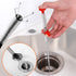 62" Drain Clog Remover Tool, Flexible Grabber Claw Reacher Tool with 4 Claws for Home Kitchen Sink and Toilet