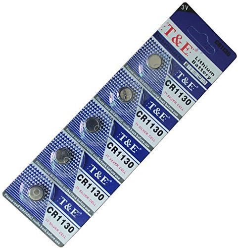 Generic 20 Pcs Cr1130 Br1130 1130 3V Lithium Batteries, 4 Cards FBA