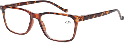 JOSCHOO 5 Pack Reading Glasses, Men Women Spring Hinges Comfortable Glasses for Reading, Medium