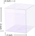 YOZATIA 25PCS Transparent Boxes, 2 x 2 x 2 inch Clear Favor Boxes for Wedding, Party and Baby Shower Favors