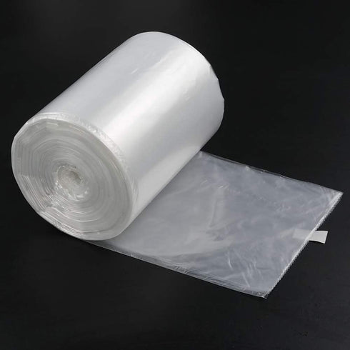 Yuright 2.5 220 Counts Clear Trash Bags Gallon