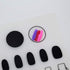 Nail Art Stamping Mat - Silicone Workspace Stamping Plate, Nail Polish Coloring Practice Pad, Translucent color