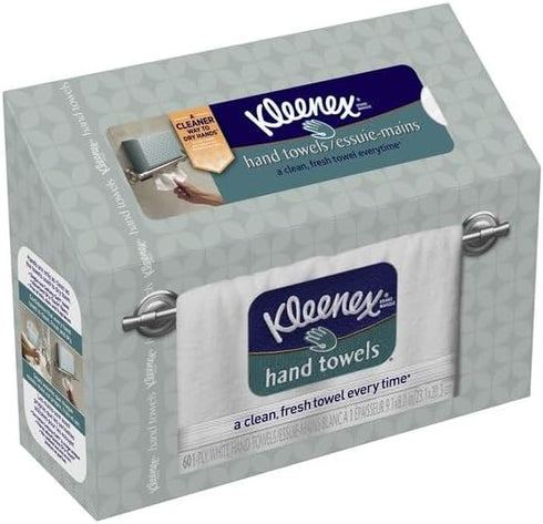 Hand Towels, 1-Ply, 60 Count Pack