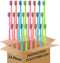 Colorful Prepasted Toothbrushes - Soft Bristles Adult Size Disposable Travel Toothbrush (24 Pieces)