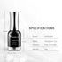 VENALISA 12ML No Wipe Tempered Top Coat, Scratch Resistant High Gloss Soak Off Clear Gel Nail Polish 0.43 OZ