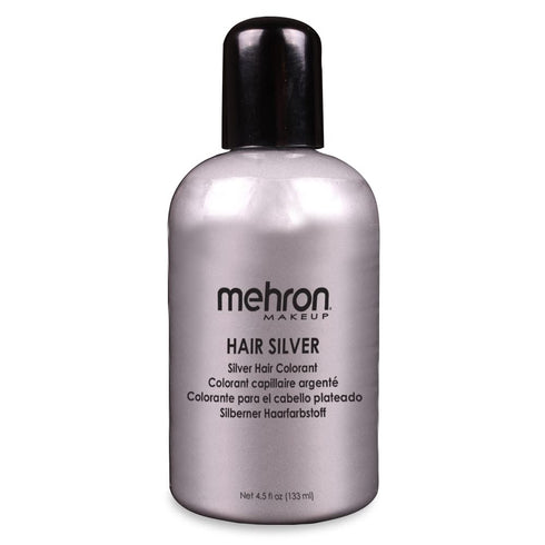 Mehron Makeup Hair White, Washable Temporary Hair Dye for Theatre, Cosplay, & Halloween, 1 fl oz (30ml)