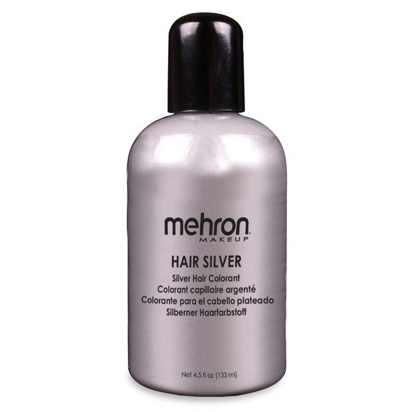 Mehron Makeup Hair White, Washable Temporary Hair Dye for Theatre, Cosplay, & Halloween, 1 fl oz (30ml)