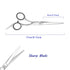 Professional Hair Cutting Scissors/Shears - 6.5-Inches Stainless Steel Haircut Scissor for Home Salon, Barber Use