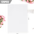 Koogel 120 Sheets White Tissue Paper Bulk, 20x14in White Art Paper Tissue Paper Gift Wrapping for DIY Project Weddings Birthday Holiday Crafts Decor by Koogel