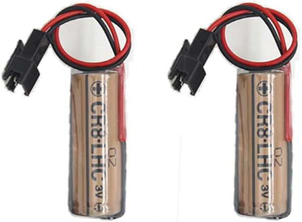 YHXlidgg 2PCS CR8-LHC 3V Lithium Battery for Toilet Flush Sensor