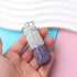 Ximimark 2pc 2-Compartment Elegant Portable Keychain Pill Box - Compact Metal Organizer, Travel-Ready & Waterproof