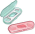 Holy Rose Dental Floss Dispenser 2 Box, 196 Count Floss Picks Micro Portable Case for Clean Teeth, Travel, Family