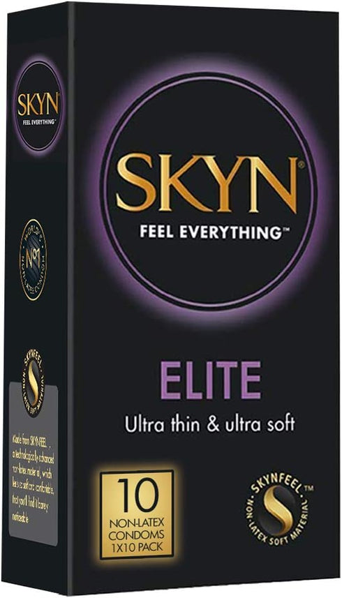 TROJAN 12 Count 10 Count Condom Sensitivity Ultra Thin and SKYN Elite Condoms