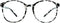 VisionGlobal Blue Light Blocking Glasses for Women/Men, Anti Eyestrain, Stylish Oval Frame, Anti Glare (+1.50