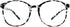 VisionGlobal Blue Light Blocking Glasses for Women/Men, Anti Eyestrain, Stylish Oval Frame, Anti Glare (+1.50