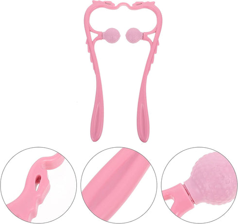 Sanyam 3pcs Neck Manual Massager Multi- functional Neck Massager Portable Neck Massager