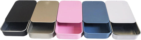 2Pack Dental Floss Portable Case, Convenient Refillable Glide Travel Floss Box (Pink)