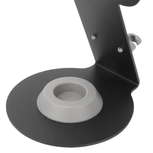 Nozzle Hair Dryer Stand Holder, Attachment Parts Organizer, Home Bathroom Salon Iron Ergonomic Hair Dryer Rack
