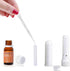 ZIOJOVK 12 Sets Inhalers(12 2 Droppers+1Plastic Essential Oil Aromatherapy Tubes Inhaler Sticks Blank Nasal Complete