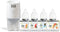 Summer Scent Fill Plug in Air Freshener Kit, 4 Refills + Diffuser (Cucumber Melon, Grapefruit Vanilla, Island Essence)