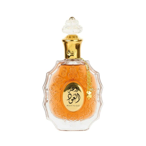 Rouat Al Oud Eau de Parfum Spray by Lattafa, 3.4 Ounce for Unisex