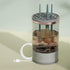 Makeup Brush Cleaning Machine, Automatic Electric Cleaner and Dryer, Dust-proof Organizer for Beauty Brushes