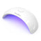 Melodysusie Mini LED UV Nail Lamp, Pocket-Sized, 2 Timers, for Handheld & Desktop Use, P-art04