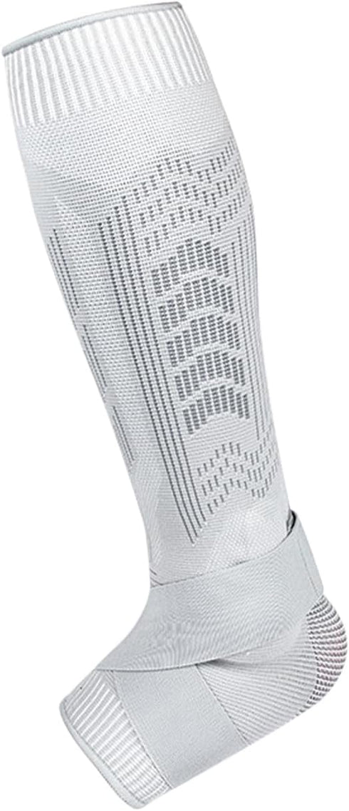 RONGXG Foot Calf Compression Sleeve with Adjustable Strap Leg Brace Compression Support Sleeve for Foot Ankle Swelling