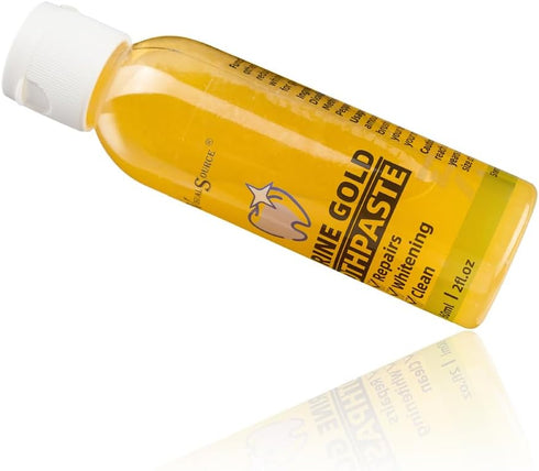 visualsource Gel,2OZ(60ML) Tooth Whitening Taurine Gold Toothpaste Repair Whitening Clean Freshen Breath Clean Tooth