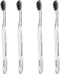 LINHART Extra Soft Toothbrush, Teeth Whitening with Multi Length Bristles, 4 Pack